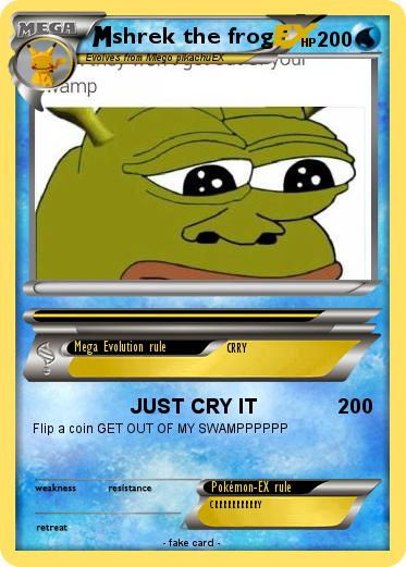 Pokemon shrek the frog