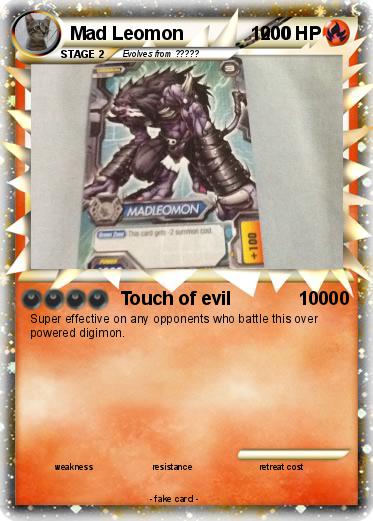 Pokemon Mad Leomon             1000