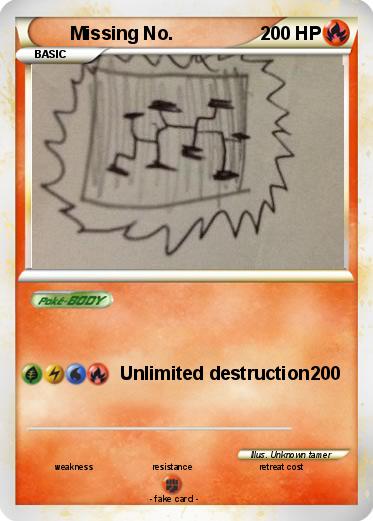 Pokemon Missing No.