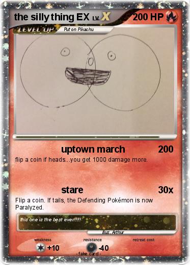 Pokemon the silly thing EX