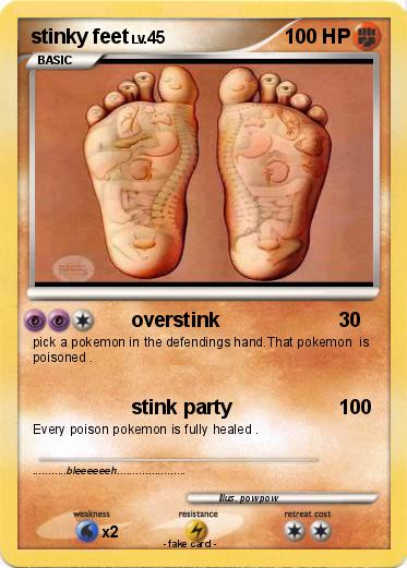 Pokemon stinky feet