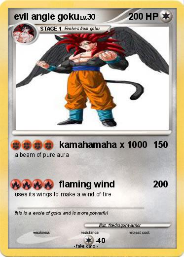 Pokemon evil angle goku