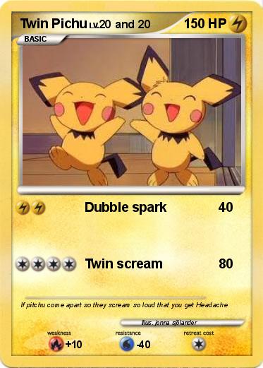 Pokemon Twin Pichu