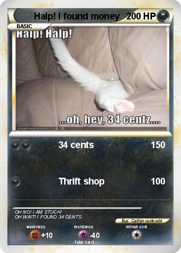 Pokemon Halp! I found money