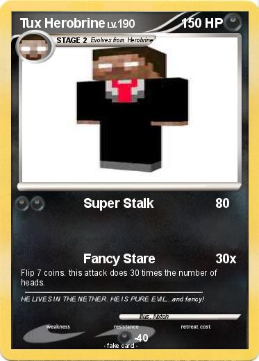 Pokemon Tux Herobrine