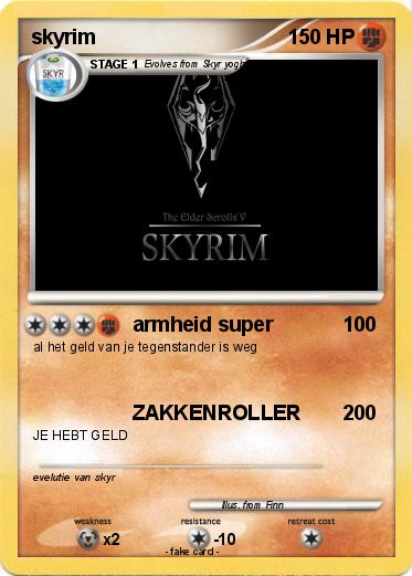 Pokemon skyrim