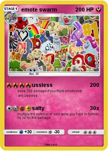 Pokemon emote swarm