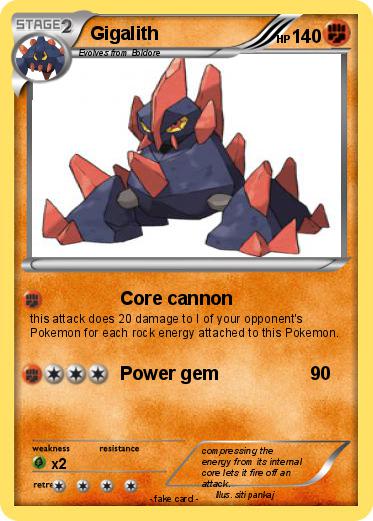 Pokemon Gigalith
