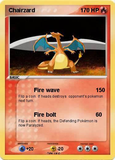 Pokemon Chairzard