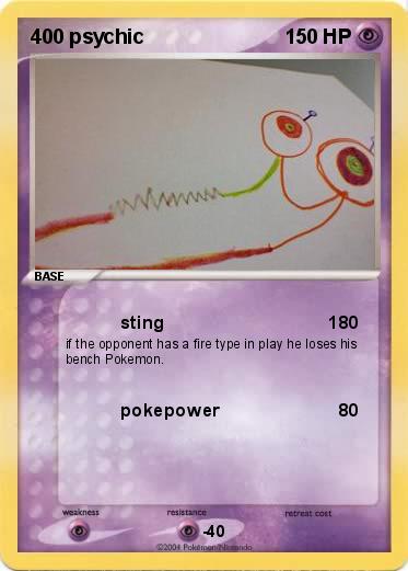 Pokemon 400 psychic 
