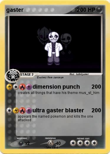 Pokemon gaster