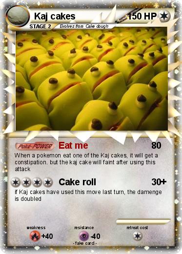 Pokemon Kaj cakes