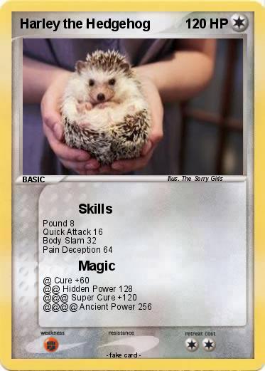 Pokemon Harley the Hedgehog