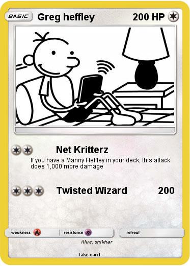Pokemon Greg heffley