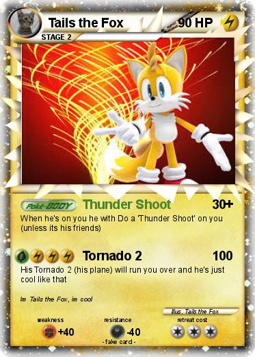 Pokemon Tails the Fox
