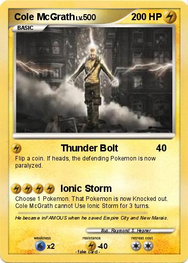 Pokemon Cole McGrath