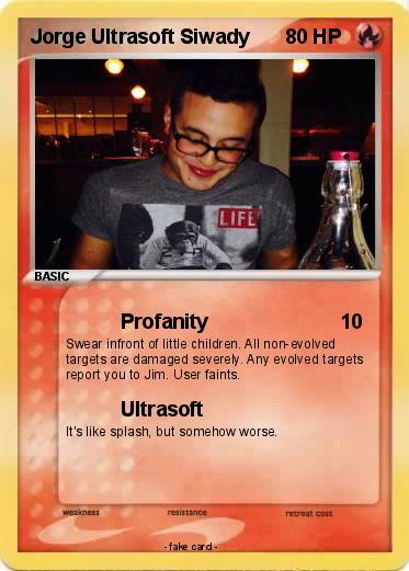 Pokemon Jorge Ultrasoft Siwady