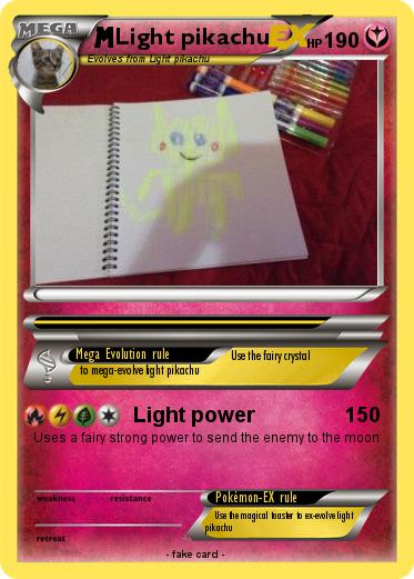 Pokemon Light pikachu
