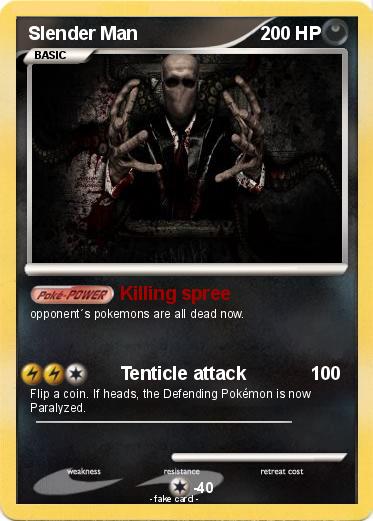 Pokemon Slender Man