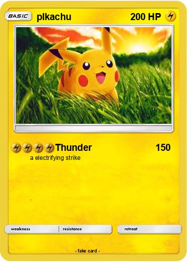 Pokemon pIkachu