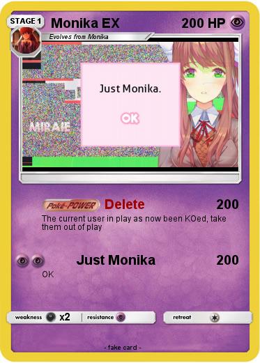 Pokemon Monika EX
