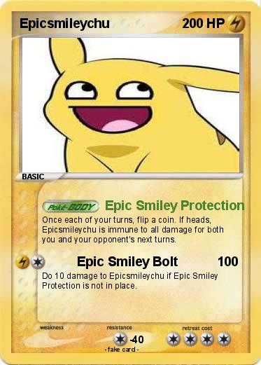 Pokemon Epicsmileychu
