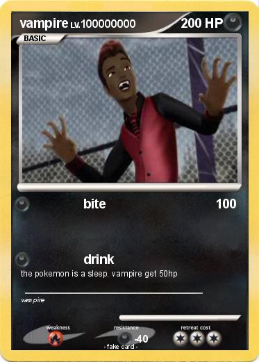 Pokemon vampire