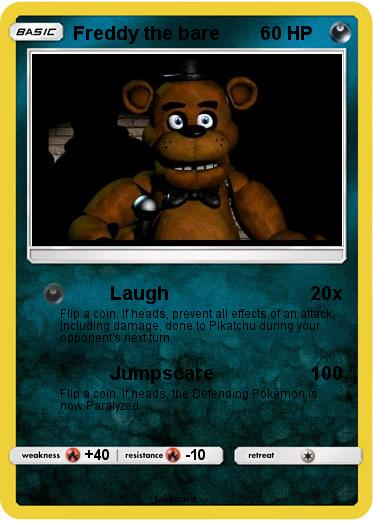 Pokemon Freddy the bare