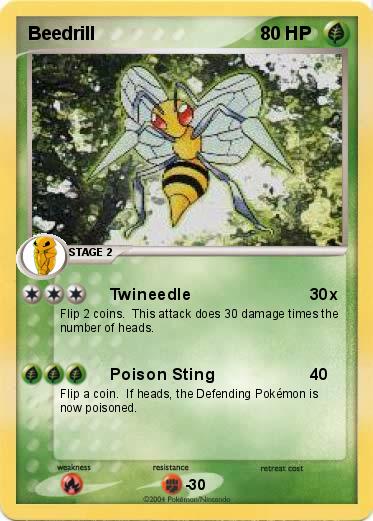 Pokemon Beedrill