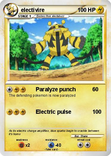 Pokemon electivire