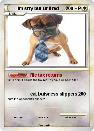 Pokemon im srry but ur fired