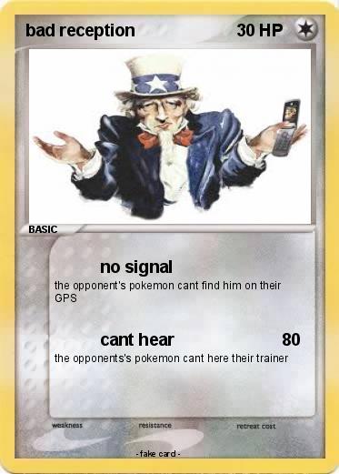 Pokemon bad reception