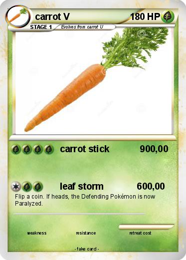 Pokemon carrot V