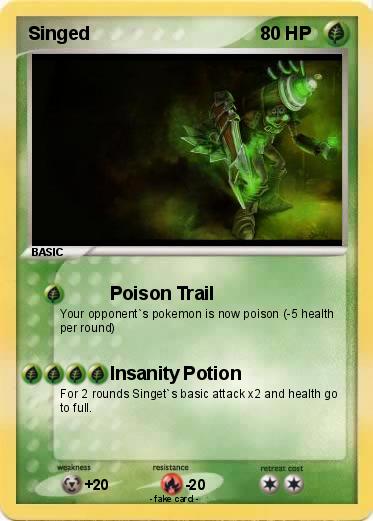 Pokemon Singed