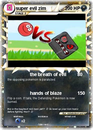 Pokemon super evil zim