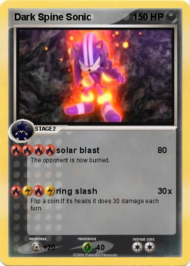 Pokemon Dark Spine Sonic 