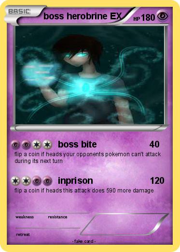 Pokemon boss herobrine EX