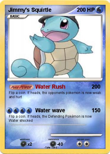 Pokemon Jimmy's Squirtle