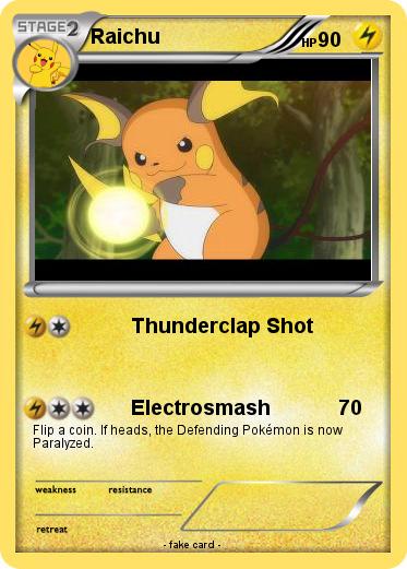 Pokemon Raichu