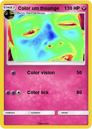 Pokemon Color um thounge