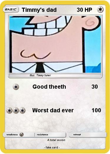 Pokemon Timmy's dad