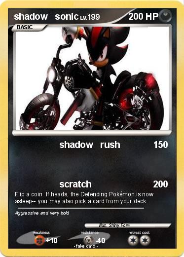 Pokemon shadow   sonic