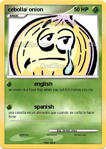Pokemon cebolla/ onion