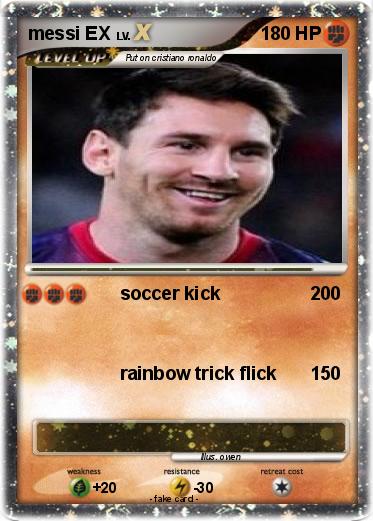 Pokemon messi EX