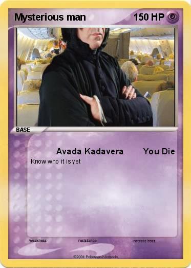 Pokemon Mysterious man