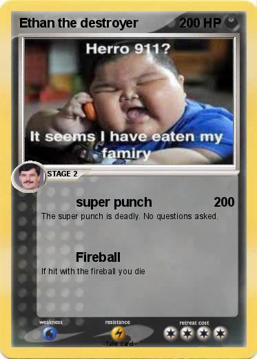 Pokemon Ethan the destroyer