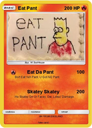 Pokemon Eat Pant