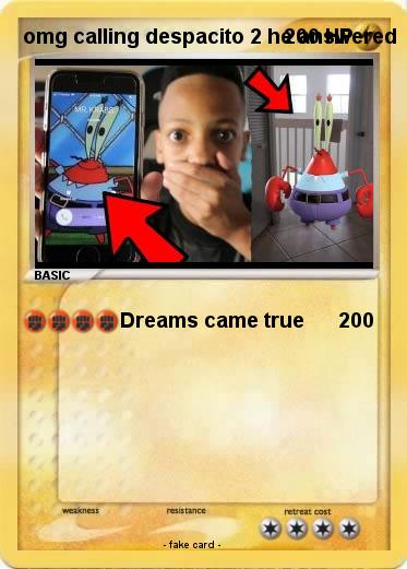 Pokemon omg calling despacito 2 he answered