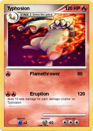 Pokemon Typhosion