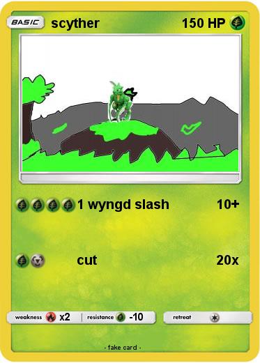Pokemon scyther